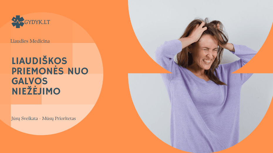 Liaudiškos priemonės nuo galvos niežėjimo