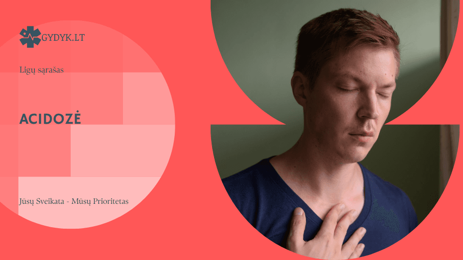 Acidozė: simptomai, priežastys ir gydymas