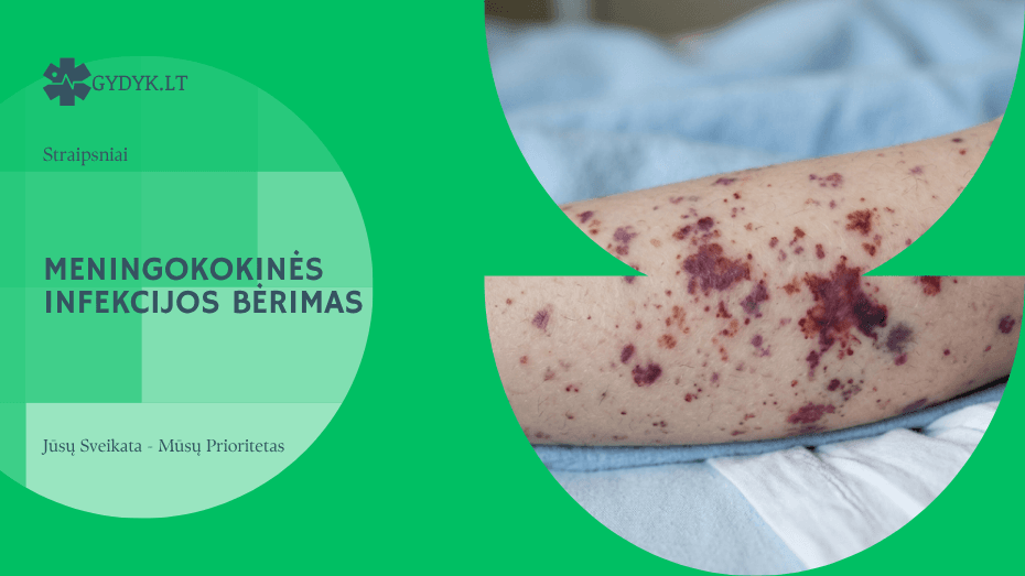 Meningokokinės infekcijos bėrimas