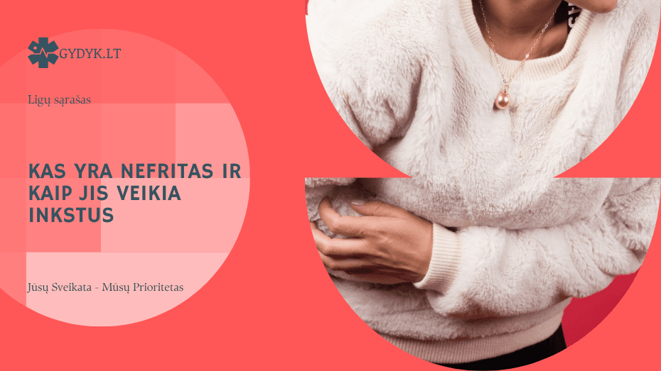 Kas yra nefritas ir kaip jis veikia inkstus