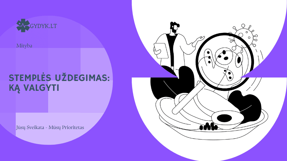 Stemplės uždegimas: ką valgyti, ko vengti ir kaip sumažinti dirginimą?