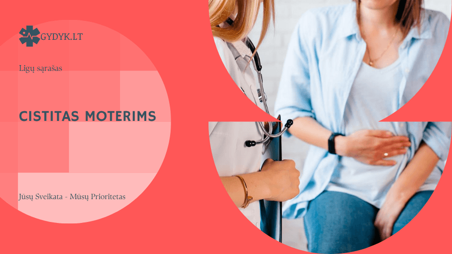 Cistitas moterims: simptomai, gydymas ir prevencija