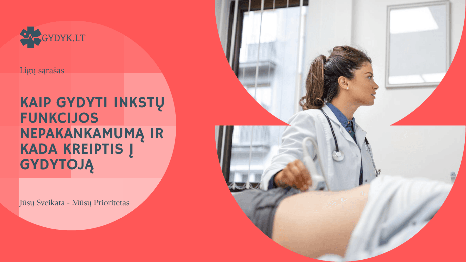 Kaip gydyti inkstų funkcijos nepakankamumą ir kada kreiptis į gydytoją