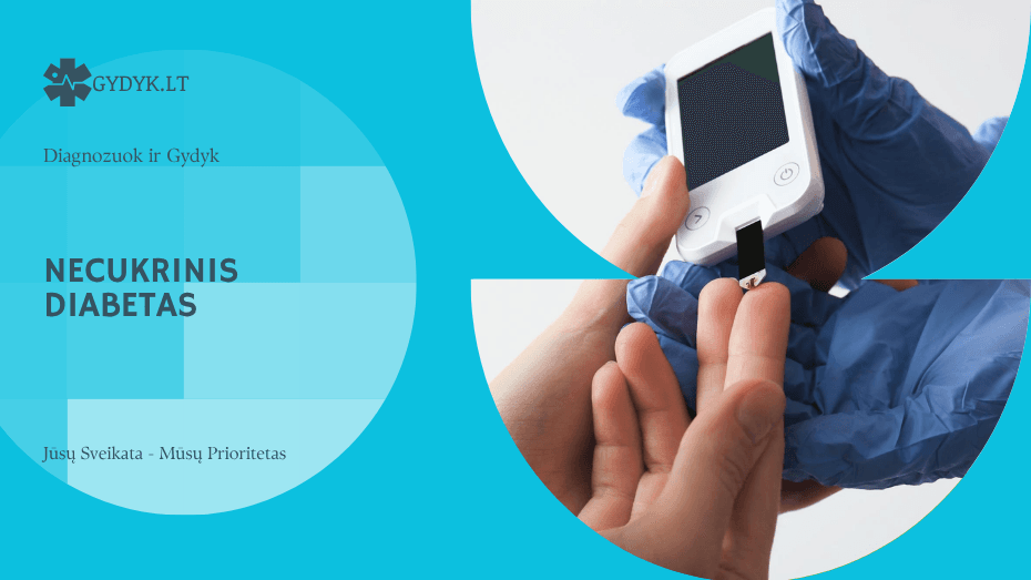 Necukrinis diabetas: kas tai yra ir kuo skiriasi nuo cukrinio diabeto?
