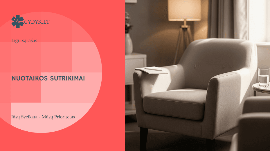 Iliustracija: Afektiniai ir nuotaikos sutrikimai: simptomai ir gydymas