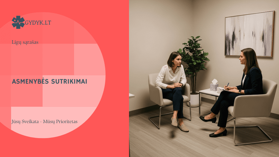 Iliustracija: Asmenybės sutrikimai: tipai, simptomai ir gydymas