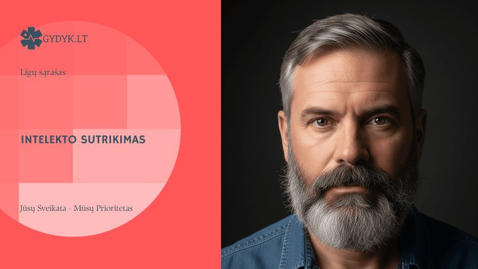 Iliustracija: Intelekto sutrikimas: tipai, priežastys ir pagalba