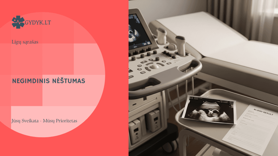 Iliustracija: Negimdinis nėštumas: simptomai, požymiai, diagnostika ir gydymas
