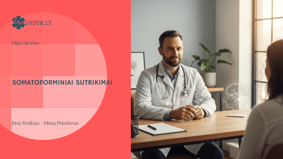 Iliustracija: Psichosomatiniai ir somatoforminiai sutrikimai: simptomai ir gydymas