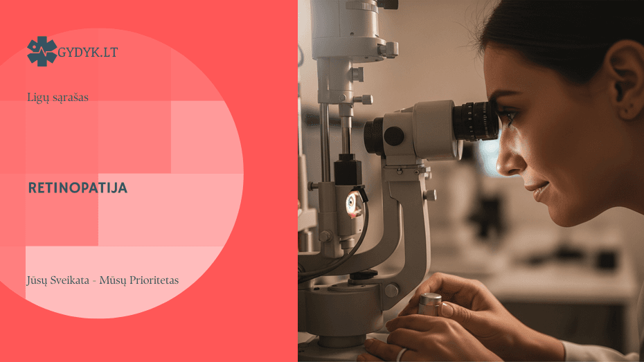 Iliustracija: Retinopatija: kas tai, simptomai, priežastys ir gydymas
