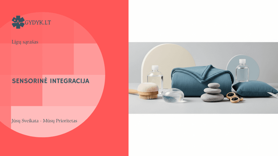 Iliustracija: Sensorinės integracijos sutrikimai: požymiai, diagnostika ir pagalba