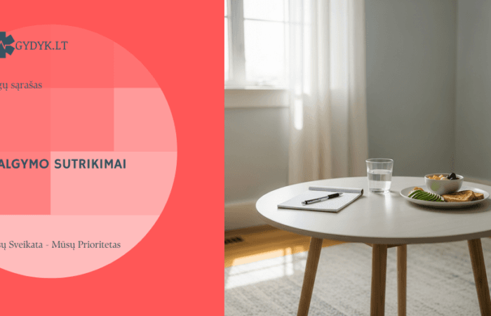 Iliustracija: Valgymo sutrikimai: tipai, simptomai ir gydymas