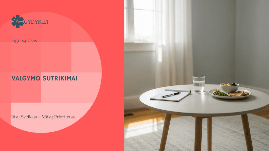 Iliustracija: Valgymo sutrikimai: tipai, simptomai ir gydymas