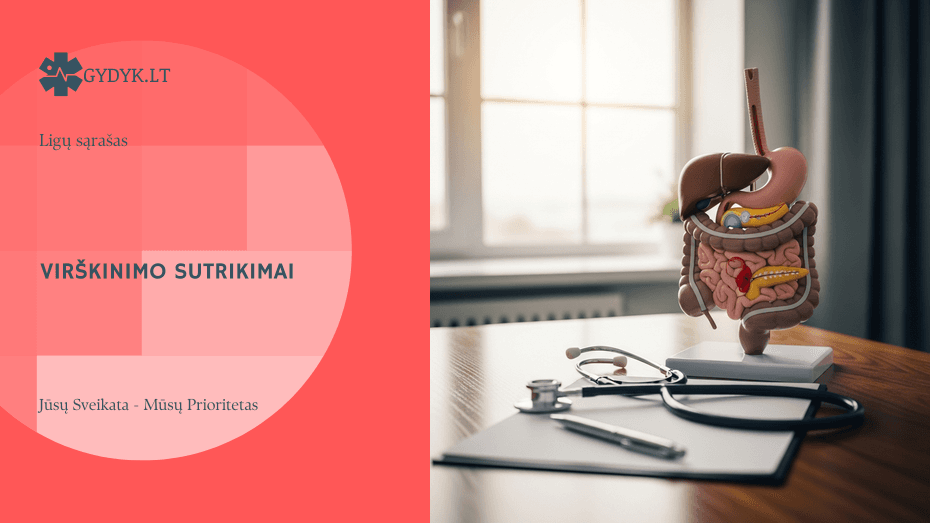 Iliustracija: Virškinimo sutrikimai: simptomai, priežastys ir gydymas