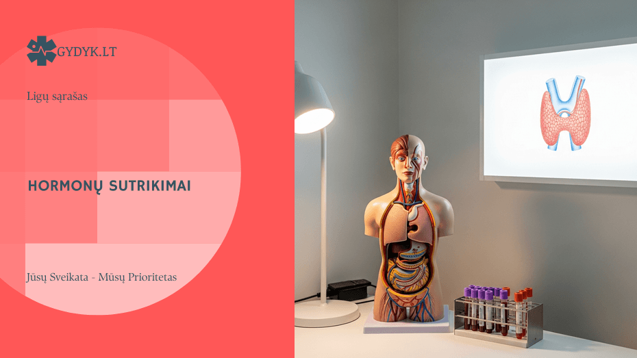 Iliustracija: Hormonų sutrikimai: požymiai, priežastys ir gydymas