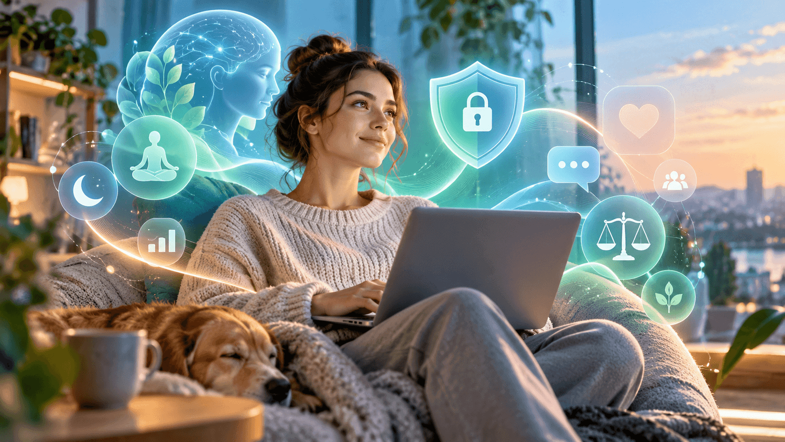 Skaitmeninė gerovė 2026: kaip apsaugoti emocinę sveikatą internete